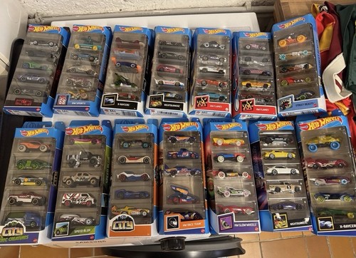 Hot wheels 5er sets - 14,