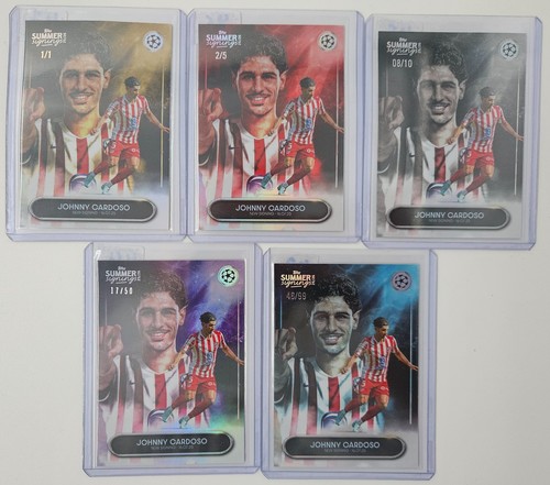 Johnny cardoso topps summer - johnny,