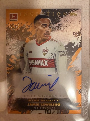 Jamie leweling auto topps - jamie,