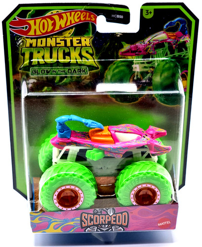 Hot wheels glow the dark - hot,