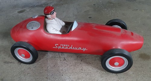 Deko rennwagen rot - ,
