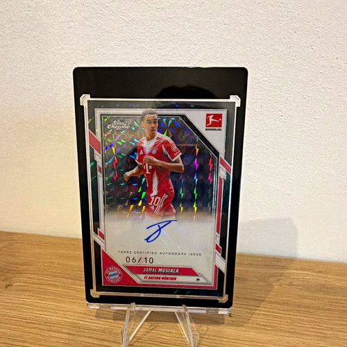 Topps chrome jamal musiala - chrome,