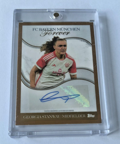 Georgia stanway auto - stanway, /50
