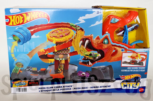 Hot wheels city snake pizza - wheels,