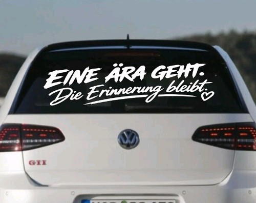 Eine ära geht aufkleber - Ära, jp