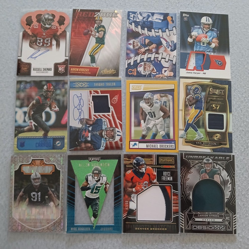 Nfl cards incl 6x auto - (incl.,