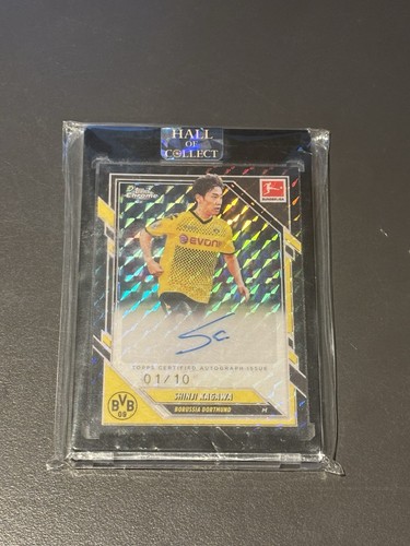 Shinji kagawa topps chrome - shinji,
