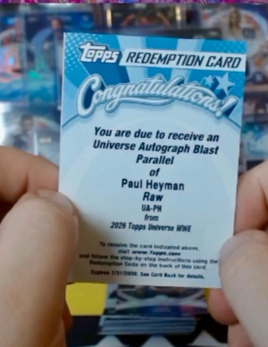 2026 topps universe wwe - topps,