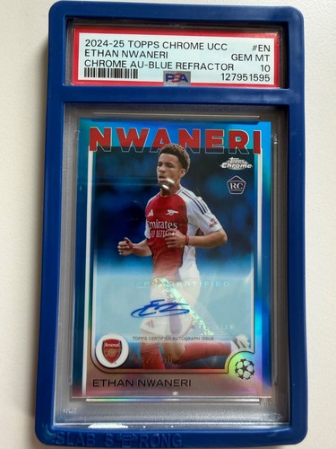 Ethan nwaneri rookie auto - nwaneri,