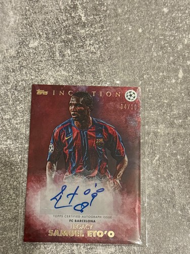 Topps samuel etoo - samuel, inception