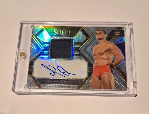 Panini 2023 select wwe gunther - select,