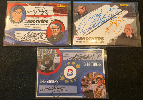 Panini bbrothers dual - bbrothers, auto
