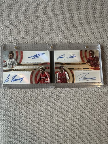 Booklet quad auto topps fc - /5,